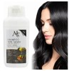 Shampoo Tinte Negro, Cobertura Canas, Aceite Argán. Mc Life