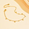 Havopso 18K Gold Plated Ankle Bracelets for Women Waterproof