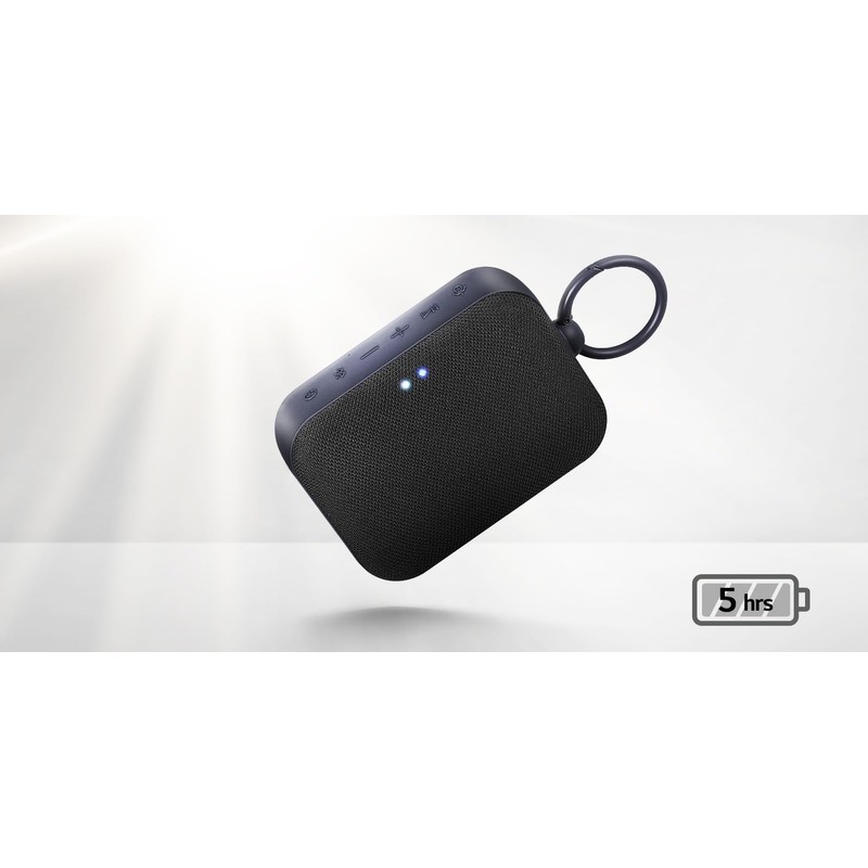 LG XBOOM Bluetooth Speaker, 5H Playtime,IPX5 Waterproof, Stereo Sound,Built-In Mic