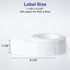 Avery Direct Thermal Address Labels, 1-1/8" x 3-1/2", White, Comparable