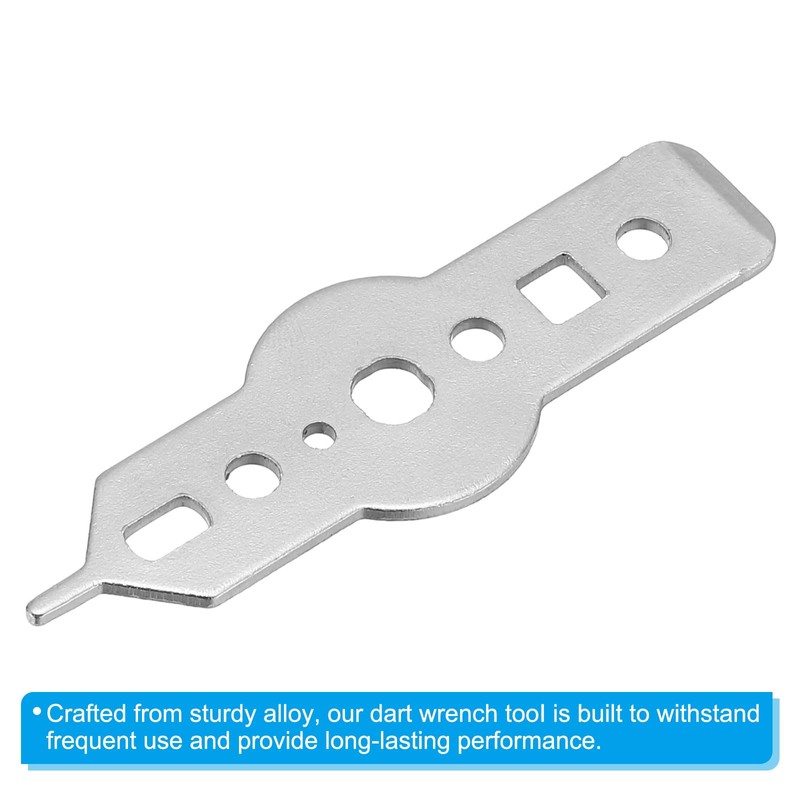 PATIKIL Dart Wrench Tool, 3Pcs Dart Shaft Tightener & Tip