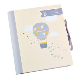 Busy B 6584 "Baby B Baby" Journal with Pockets and Stickers, Neutral