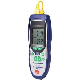Digi-Sense WD-20250-91 Type-J/K/T/R/S Single-Input Thermocouple Thermometer, -418 to 2501° F, NIST Calibration