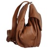 bruno banani Women's Genuine Leather Backpack Spacious Shopper and City