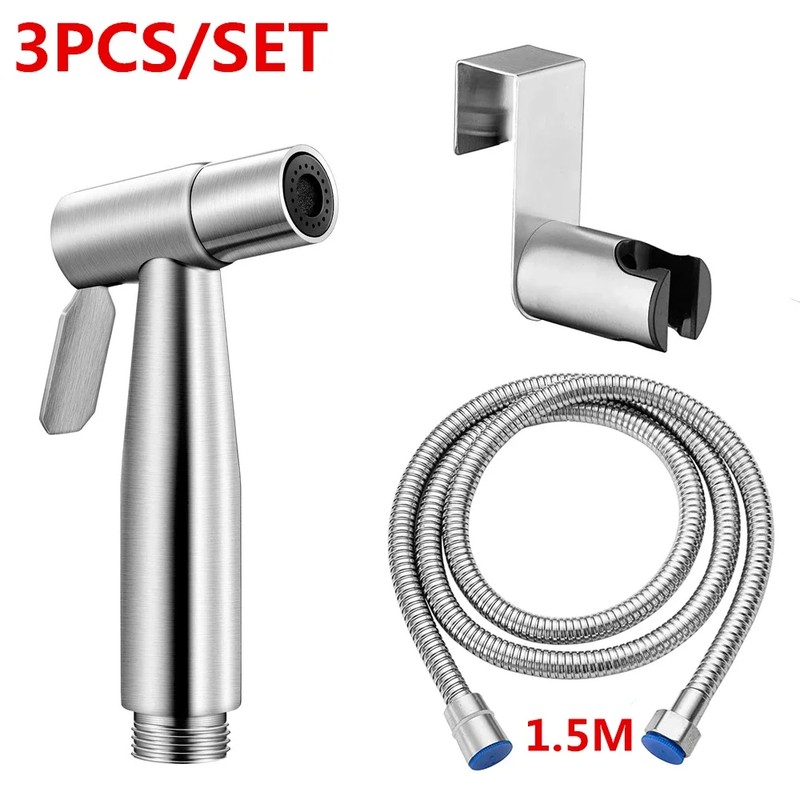 Handheld Bidet Sprayer for Toilet – 304 Stainless Steel Hygiene