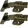 Frameless Hinge 90 Degree Soft Close Cabinet Hinge Adjustable Hidden
