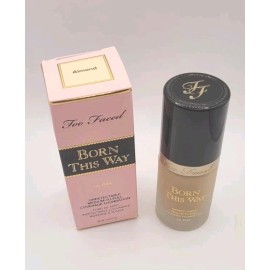 Too Faced BORN THIS WAY Oil- FREE UNDETECTABLE COVERAGE FOUNDATION  Almond  1 OZ