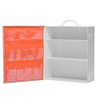 Empty First Aid Box 3 Shelf With First Aid Logo