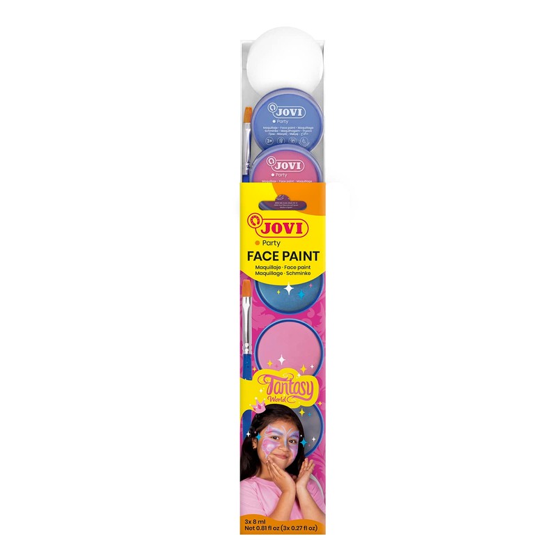 Jovi Fantasy Kids Makeup Set of 3 8ml Bottles Cream