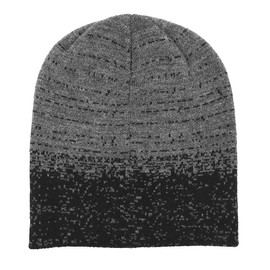 Kangol Distressed Morse Beanie Knitted Winter Hat Envelope Hat Oversize, black