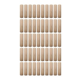 FSC® Corrugated Wooden/Ribbed Dowels, Wood Connectors