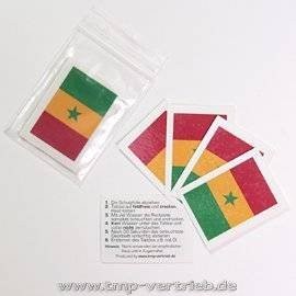 10 x Senegal Temporary Tattoo Set - Senegal Fan Tattoo Flag 2018 (10)
