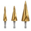 Takenoko Drill, Step Drill, Set of 3 (4-12 mm) (9