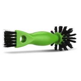 REV Cleaning Brush for Sockets, Drain Brush, Socket Brush, Grout Brush, Green