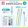 Sakura Crepas GE2B6-C Shikakata Pencil, Elementary School Stationery, 2B, Hexagonal