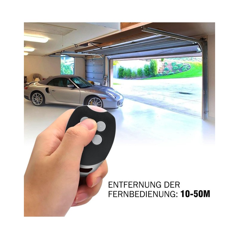 433.92MHz Garage Opener Remote Control, 3 Pieces for Ditec GOL4,