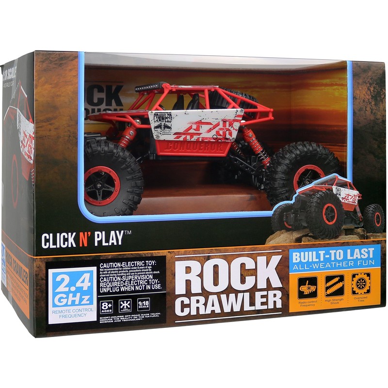 Click N' Play CNP8427 RC Car, Red
