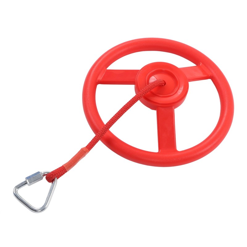 Children Gym Rotating Wheel Plastic Directional Wheel Kids Outdoor Fitness