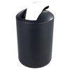 Cosmetic Bin with Swing Lid, Bathroom Bin, Shatterproof in Various