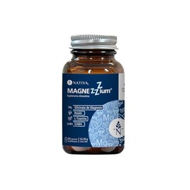 Nativa 5 Magnezzzium glicinato de magnesio con reishi para dormir vegano