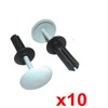10X Roof Trunk Lining Trim Retainer Clips For CITROEN For
