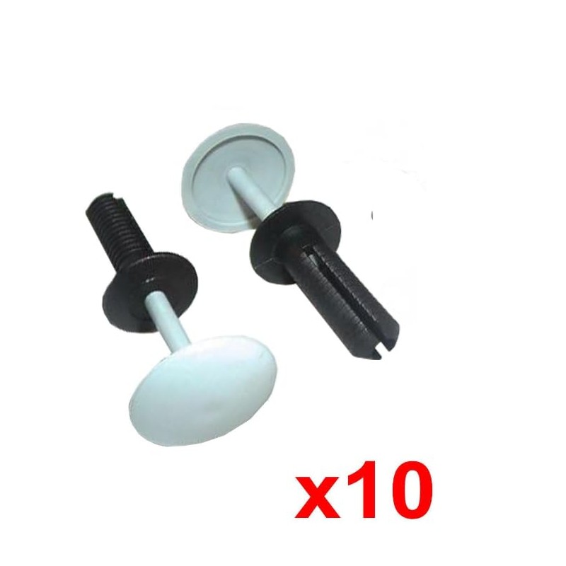 10X Roof Trunk Lining Trim Retainer Clips For CITROEN For