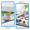 Angoily Angoily 4sets Stainless Steel Window Stopper for Sliding Windows