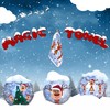 Bada Bing Magic Towel 30 x 30 Rudolph Reindeer 3
