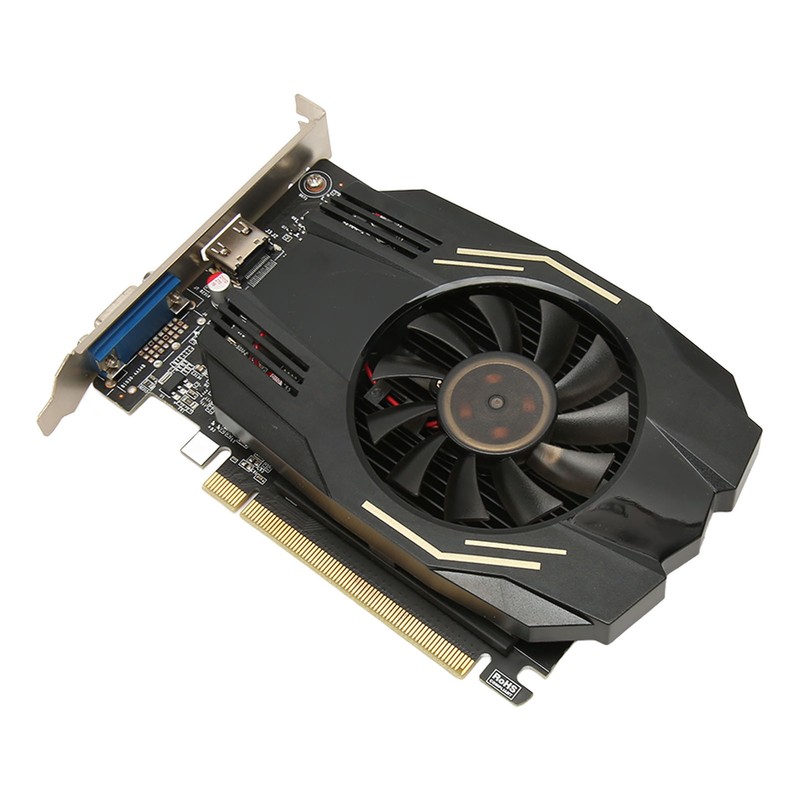 GT1030 2GB DDR5 64bit Graphics Card with Cooling Fan 3840x2160