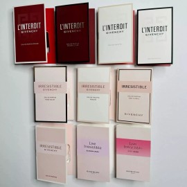 Givenchy Perfume Collection Sample Spray  Vials 12pc Set
