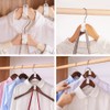 50 Pack Hanger Connector Hook Space Saving Hanger Connector for