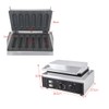 Commercial Waffle Corn Dog Hot Dog Cheese Stick Maker Machine,
