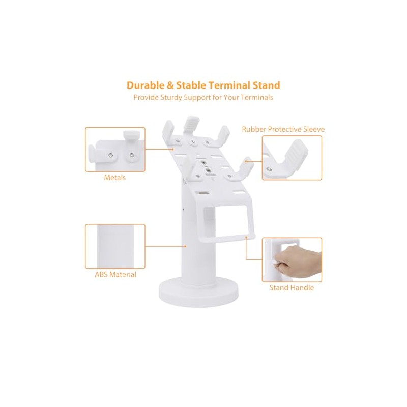 Soporte de terminal cuadrado universal para máquina de punto de
