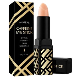 Bálsamo con cafeína para debajo de los ojos crema hidratante iluminadora en barra para ojeras e hinchazón, tratamiento coreano antiarrugas para el... 