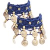2Pcs Anklet Bracelet Foot Belly Dancer Outfit Belly Dancing Arm