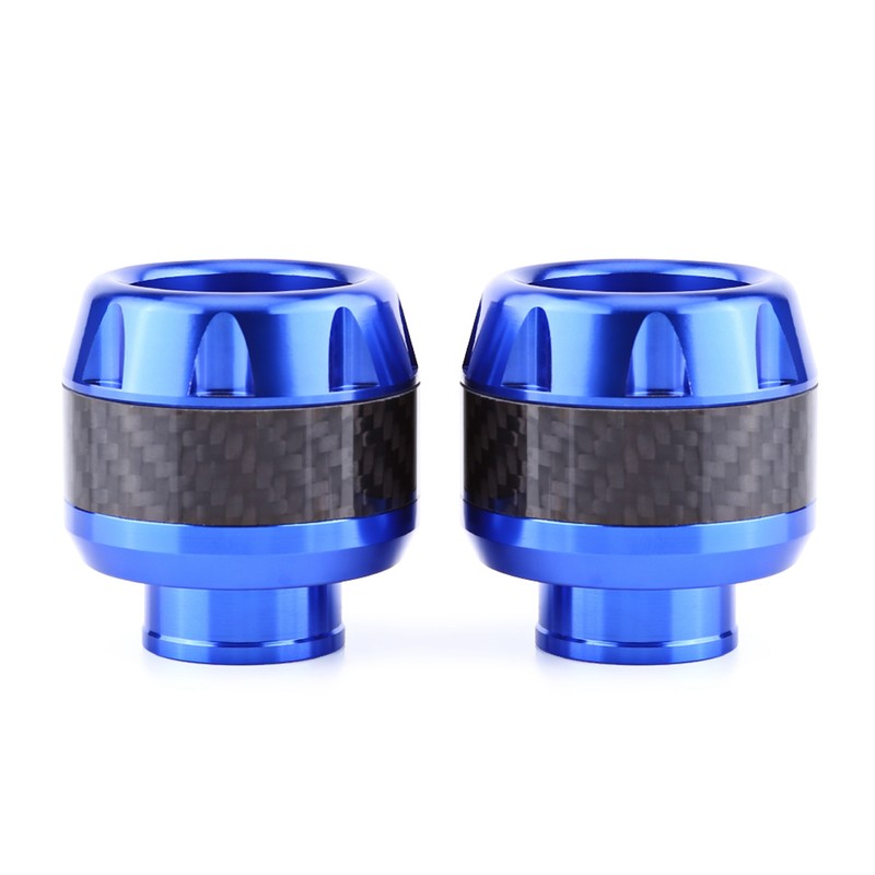 1 Pair of Carbon Fiber Motorcycle Front Fork Frame Sliders