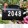 Number Stickers Waterproof Sticker Number Labels Large Alphabet 4 Inch