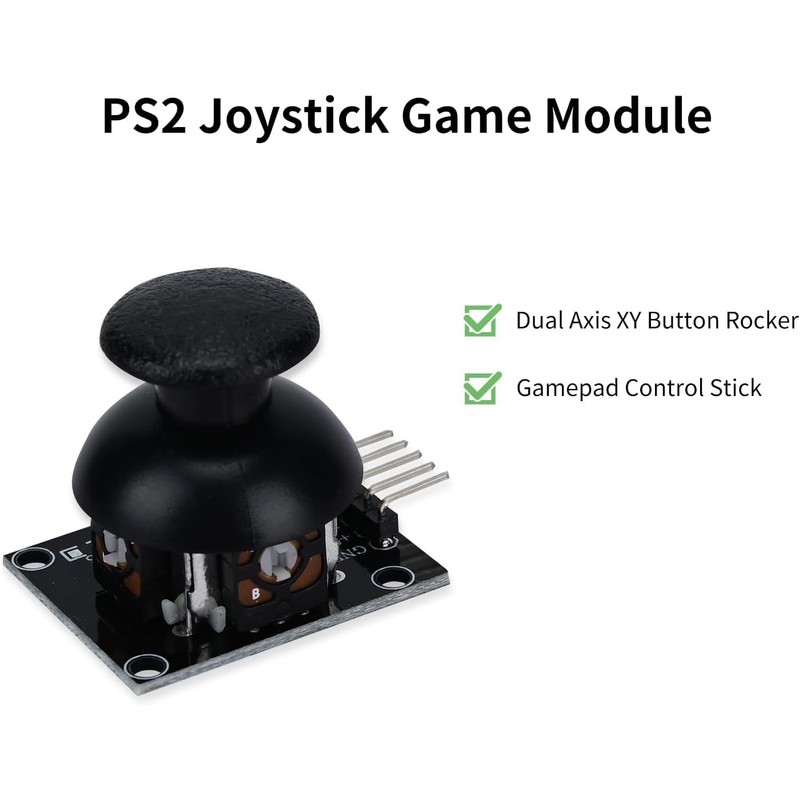 10pcs PS2 Joystick Game Controller module XY Dual-axis Joystick Breakout