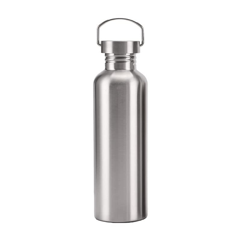 Portable Stainless Steel Kettle with Hook Outdoor Survival Camping Hiking