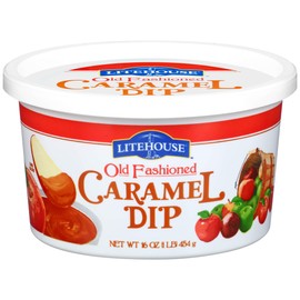 Litehouse Original Old Fashioned Caramel Sauce Dip, 16 Ounce