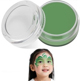 mefeny Face Paint, Body Paint, 0.4 oz (10 g), White Painting, Makeup Tool, Face Paint, Paint, Single Color, Maternity Paint, White, Safe, Non-Toxic, Eco-friendly, Halloween, Cosplay, Costume, Stage