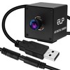 ELP 4K USB Camera with Microphone for Computer and Raspberr