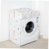 Zerodeko 3pcs Washing Machine Cover Case Peva Fabric Standard Size
