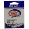 Lazer Wide Gap Walleye Hook Platinum Black