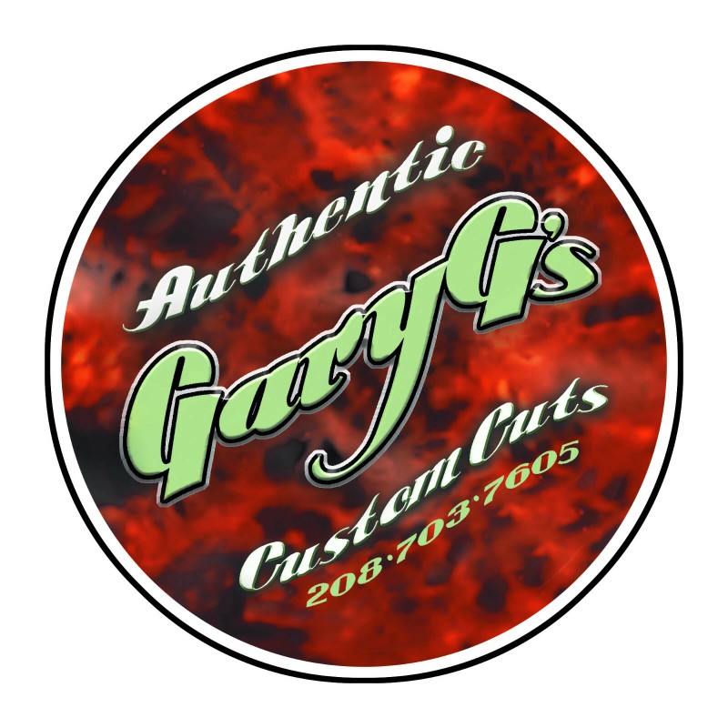 GaryG's Single Ply White Truss Rod Cover for Gibson &