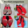 GQTJP 79 in Red Bottom Shoe Protector for Women, Self-Adhesive