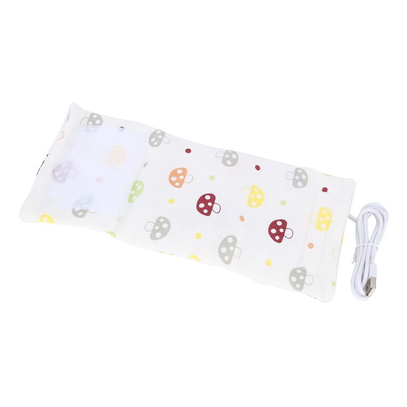 Baby Bottle Warmer Cartoon Portable USB Milk Bottle Heated Insulated