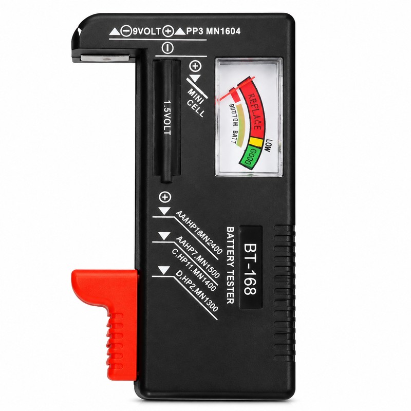 Digital Battery Tester for Home Use – LCD Display Battery