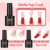 PEACECOLOR Poly Nail Extension Gel Kit, 10 Colours, 16 ml