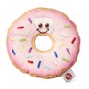 SPOT Fun Food Donut 5.25" Soft Plush Dog Toy, Multi,